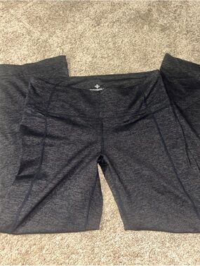 Women's High-Rise Charcoal Heather Leggings